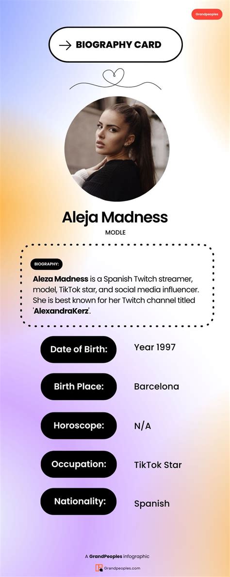 alejandra madness|Aleja Madness Age, Net Worth, Bio, Height [Updated November。